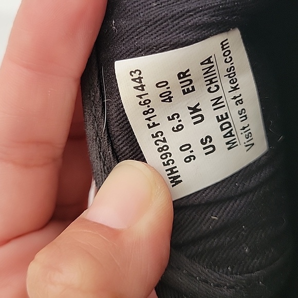 KATE SPADE KEDS. Animal Print Calf Hair Lace-Up Sneakers Kickstart. Size 9 - Picture 17 of 17